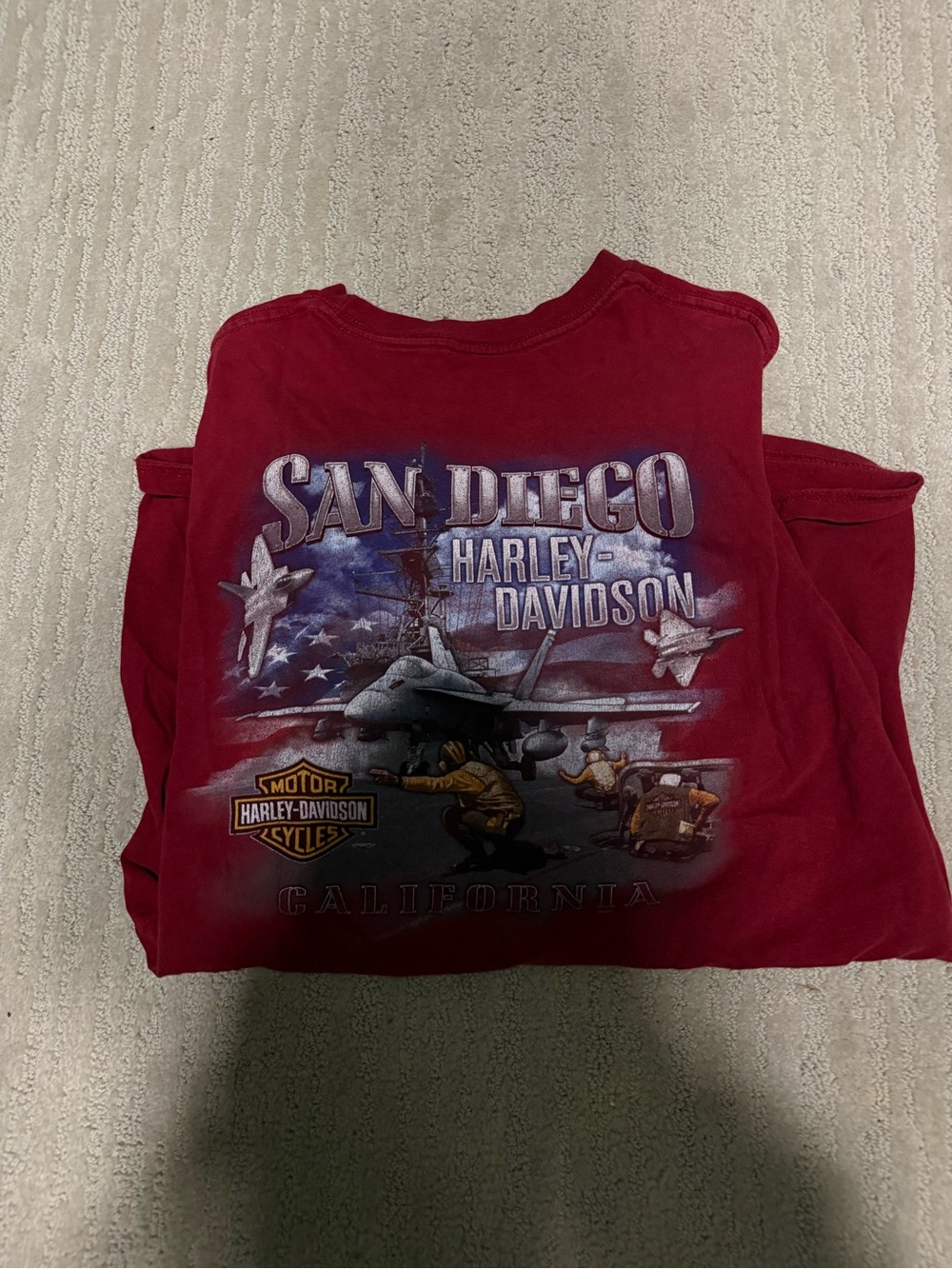 Harley Davidson San Diego tee shirt